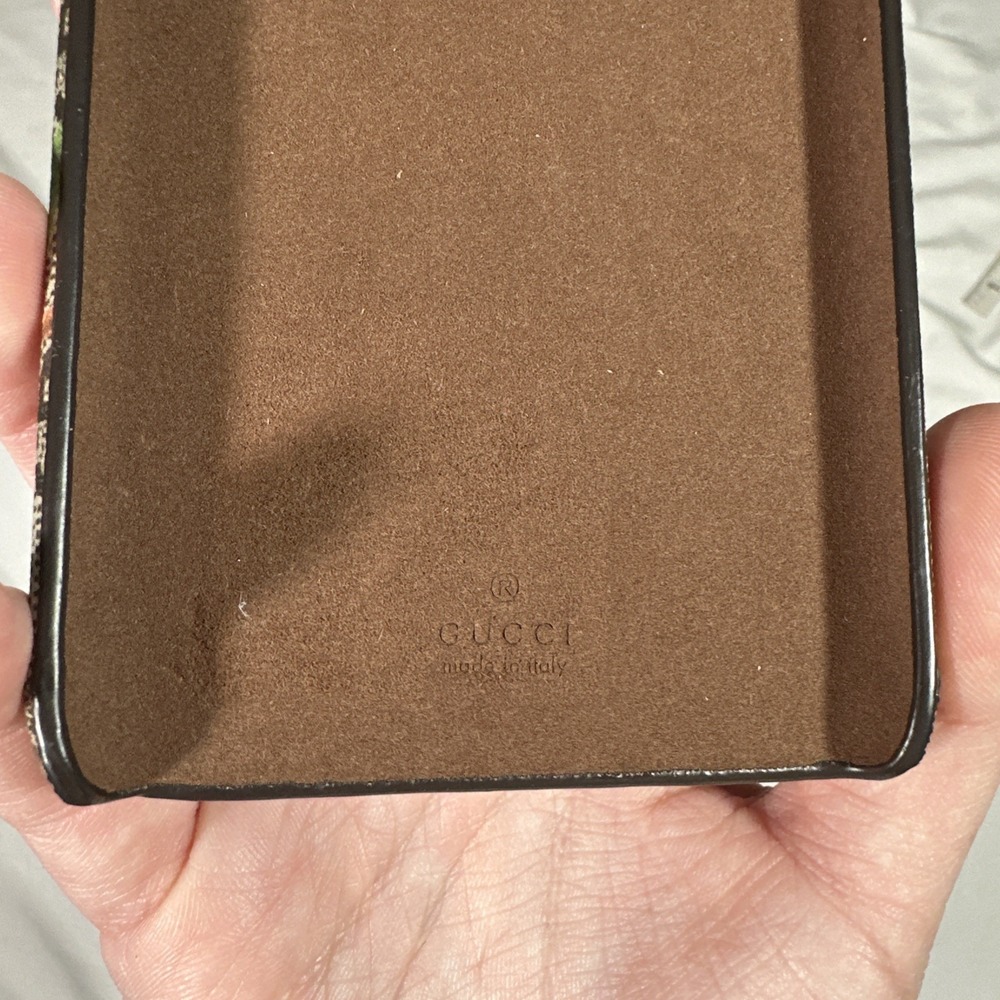 NWOB $640 Gucci [ iPhone 6 Plus/6S Plus ] Case‎ GG Monogram Beige Italy #U1560 - Picture 5 of 11